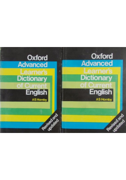 Oxford Advanced Dictionary of Current English 2 tomy