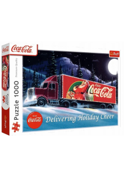 Puzzle 1000 Coca-Cola: Świąteczna Ciężarówka TREFL