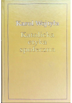 Katolicka etyka społeczna