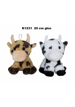 Krowa z głosem 20cm MIX