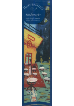 Zakładka do książki ręcznie malowana