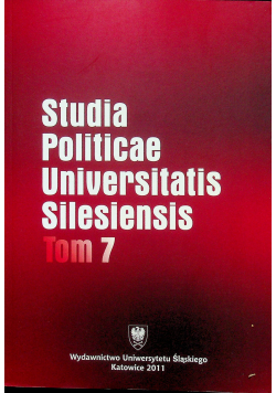 Studia Policae Universitatis Silesienis tom 7