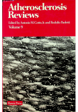 Atherosclerosis Reviews volume 9
