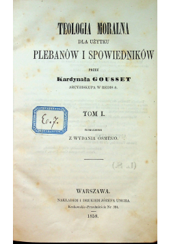 Teologia moralna 1858 r