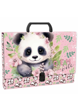 Teczka twarda z rączką Panda 10