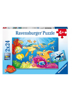 Puzzle 2x24 Podwodne szaleństwo