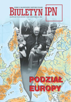 Biuletyn IPN nr 1-2/2025 Podział Europy