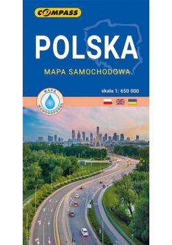 Mapa samochodowa Polska 1:650 00