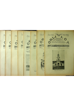 Orli lot rocznik II 7 zeszytów 1921 r.