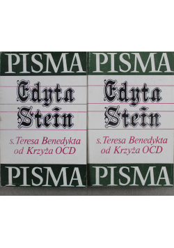 Pisma Tom I i II Stein
