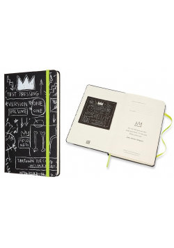 Notes linia L Basquiat czarny MOLESKINE