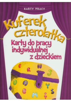Kuferek Czterolatka Karty do pracy indywidualnej z dzieckiem