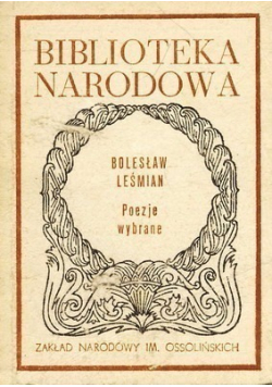 Leśmian Poezje wybrane