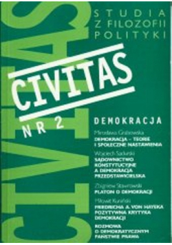 Civitas Studia z Filozofii Polityki Nr 2