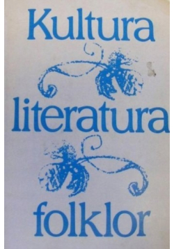 Kultura literatura folklor