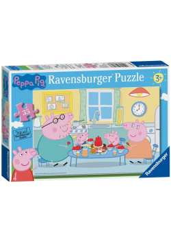 Puzzle 35 Świnka Peppa. Deser