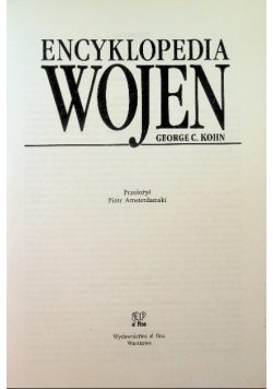 Encyklopedia wojen