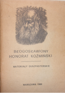Błogosławiony Honorat Koźmiński Materiały duszpasterskie