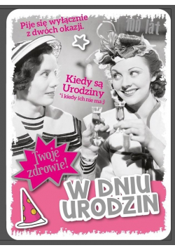 Karnet Urodziny GM-626