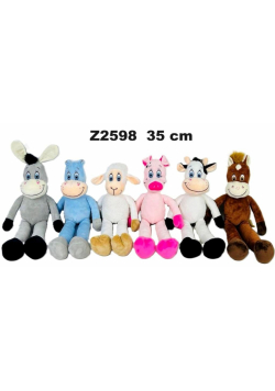 Zwierzęta wiejskie 35cm MIX