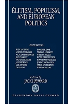 Elitism populism and european politics