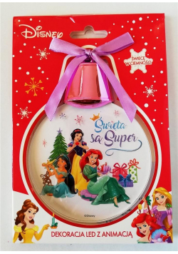 Zawieszka LED Prinsess - Święta są super