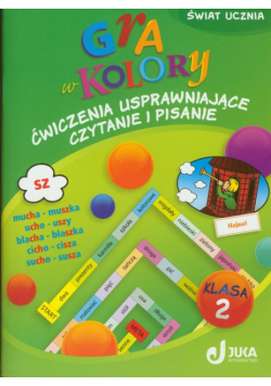 Gra w kolory 2 Ćwiczenia usprawniające czytanie i pisanie