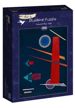 Puzzle 1000 Siła w czerwonym kolorze