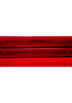 Historia filozofii Tom I do III