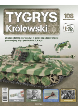 Kolekcja Tygrys Królewski Czołg Nr 108 / 24