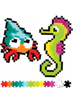 Puzzelki Pixelki Jixelz 700 elem. - morscy przyja