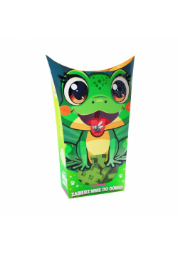 Klocki konstrukcyjne Waffle mini Pocket Pets Żabka 34 elementów