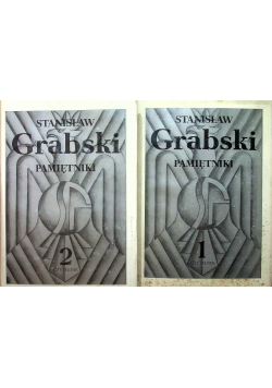 Grabowski Pamiętniki 2 tomy