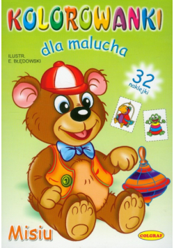 Misiu kolorowanki dla malucha