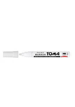 Marker olejowy biały TOMA