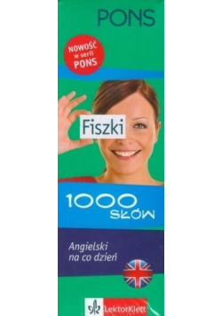 Fiszki 1000 słów Angielski na co dzień