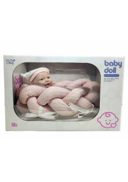 Bobas z kocykiem i butelką 25cm