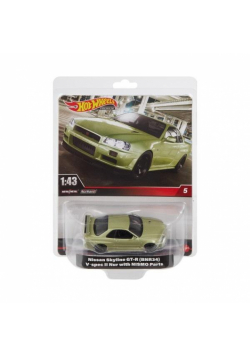 Hot Wheels Premium Nissan Skyline GT-R (BNR34)
