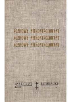 Rozmowy niekontrolowane I obieg