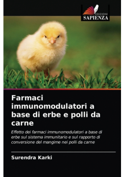 Farmaci immunomodulatori a base di erbe e polli da carne