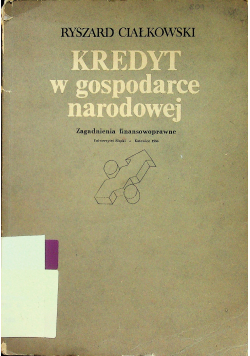 Kredyt w gospodarce narodowej