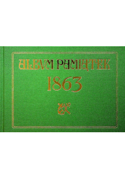 Album pamiątek 1863