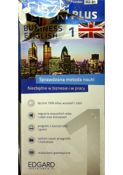 Angielski Fiszki PLUS Business English 1 Poziom A2 B1