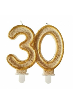 Świeczka urodzinowa '30"