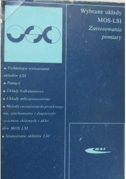 Wybrane układy MOS - LSI Zastosowania pomiary