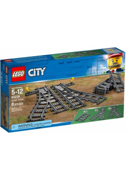 LEGO(R) CITY 60238 (3szt) Zwrotnice