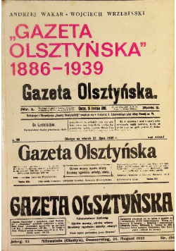 "Gazeta Olsztyńska" 1886 – 1939