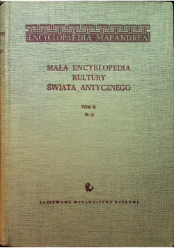 Mała encyklopedia kultury świata antycznego