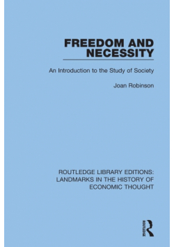 Freedom and Necessity