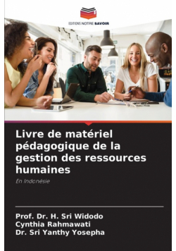 Livre de matériel pédagogique de la gestion des ressources humaines